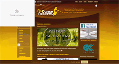 Desktop Screenshot of flydanceacademy.com